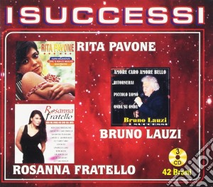 Rita Pavone / Bruno Lauzi / Rosanna Fratello - I Successi (3 Cd) cd musicale di Dv More