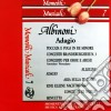 Momenti Musicali: Vol.7 - Albinoni Adagio cd musicale di Tomaso Albinoni