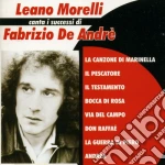 Leano Morelli - I Successi Di Fabrizio De Andre' cd