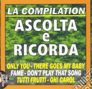Ascolta E Ricorda La Compilation / Various cd musicale di Dv More