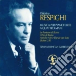 Ottorino Respighi - Musica Per Pianoforte A Quattro Mani cd