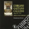 L'organo Gaetano Callido - Fano cd