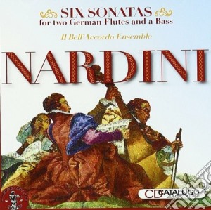 Pietro Nardini - 6 Sonatas For 2 German Flutes And A Bass cd musicale di Pietro Nardini
