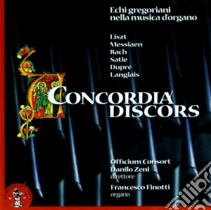 Concordia Discors (echi Gregoriani Nella Musica D'organo)(2 Cd) cd musicale