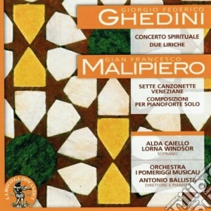 Giorgio Federico Ghedini - Concerto Spirituale, 2 Liriche cd musicale di Ghedini giorgio fede