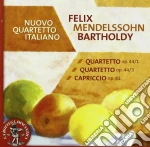 Felix Mendelssohn - Quartetto Per Archi N.1, N.3 Op.44, Capriccio Op.81 cd