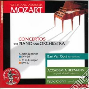Wolfgang Amadeus Mozart - Piano Concertos N.20 K 466, N.21 K 467 cd musicale di Wolfgang Amadeus Mozart