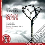 Giovanni Battista Pergolesi - Stabat Mater, Sinfonia In Fa Maggiore (per Violoncello E Basso Continuo) cd