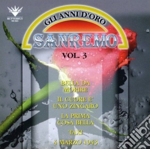 Festival Di Sanremo: Gli Anni D'Oro Vol. 3 / Various cd musicale di Festival Di Sanremo