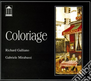 Mirabassi / Galliano - Coloriage cd musicale di GALLIANO/MIRABASSI