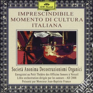 Sado - Imprescindibile Momento Di Cultura Italiana cd musicale di Sado