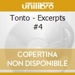 Tonto - Excerpts #4 cd