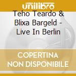 Teho Teardo & Blixa Bargeld - Live In Berlin cd