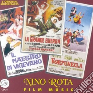Nino Rota - Film Music: Fortunella, La Grande Guerra, Il Maestro Di Vigevano cd musicale di Eduardo De Filippo, Elio Petri, Mario Monicelli
