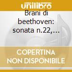 Brani di beethoven: sonata n.22, n.27, n cd