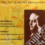 Brani di schonberg: notte trasfigurata, cd