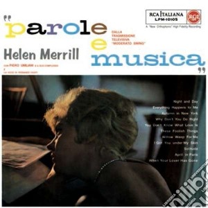 Helen Merrill - Parole E Musica cd musicale di Merrill-umili Hellen