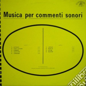 Puccio Roelens - Musica Per Commenti Sonori cd musicale di Puccio Roelens