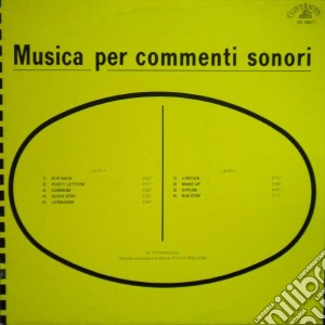 (LP Vinile) Puccio Roelens - Musica Per Commenti Sonori (Lp+Cd) lp vinile di Puccio Roelens