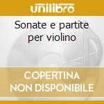 Sonate e partite per violino cd