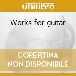 Works for guitar cd