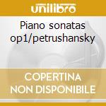 Piano sonatas op1/petrushansky cd musicale di Johannes Brahms