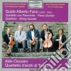 Fano Guido Alberto - Quintetto Per Pianoforte E Archi In Do Maggiore, Quartetto Per Archi In La Min. cd