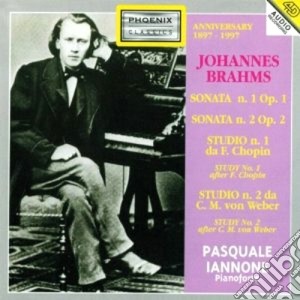 Johannes Brahms - Sonate Per Pianoforte N.1, N.2, Studi Per Pianoforte N.1, N.2 cd musicale di Johannes Brahms