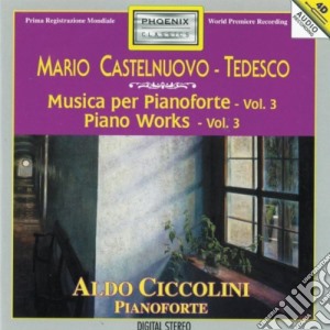 Mario Castelnuovo-Tedesco - Opere Per Pianoforte (integrale), Vol.3: Pedrigotta 1924, Le Stagioni cd musicale di Tedesco Castelnuovo