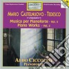 Mario Castelnuovo-Tedesco - Opere Per Pianoforte (integrale), Vol.3: Pedrigotta 1924, Le Stagioni cd