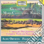 Giuseppe Martucci - Opere Per Due Pianoforti: Fantasia Op.32, Variazioni, Op.58 cd
