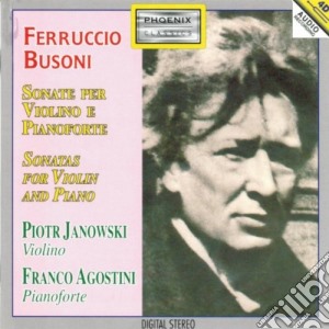 Ferruccio Busoni - Sonate Per Violino Op.29 E 36 cd musicale di Ferruccio Busoni
