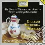 Mauro Giuliani - Tre Sonate Viennesi Per Chitarra - Sonata In Do Maggiore Op.15 cd