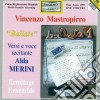 Mastropirro Vincenzo - Versinmusica - "ballate" cd