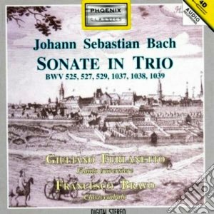 Johann Sebastian Bach - Sonate Bwv 525, 527, 529, 1037, 1038, 1039 cd musicale di Johann Sebastian Bach