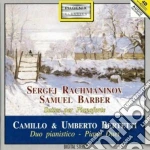 Sergej Rachmaninov - Fantaisie (tableaux) Per Due Pianoforti Op.5, Suite N.2 Op.17 cd