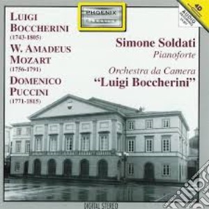 Luigi Boccherini / Wolfgang Amadeus Mozart / Domenico Puccini - Concerto Per Pianoforte E Orchestra cd musicale di PUCCINI DOMENICO VIN