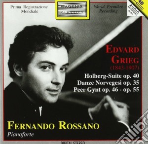 Edvard Grieg - Holberg Suite Op.40, Peer Gynt Op.45 E 55 (rielab. Fernando Rossano) cd musicale di Edvard Grieg