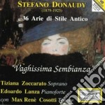 Donaudy Stefano - 36 Arie Di Stile Antico - 'vaghissima Sembianza'
