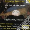 Donaudy Stefano - 36 Arie Di Stile Antico - "vaghissima Sembianza" cd
