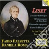 Franz Liszt - Musica Per Pianoforte A 4 Mani: Concerto Patetico, Reminescences De Don Juan cd