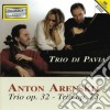 Anton Arensky - Trio Op.32, Op.73 cd