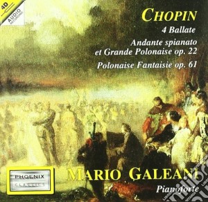 Fryderyk Chopin - Andante Spianato E Grande Polacca Brillante, 4 Ballate, Polacca - fantasia Op.61 cd musicale di Fryderyk Chopin