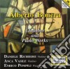 Alberto Bonera - Opere Per Pianoforte E Musica Da Camera cd