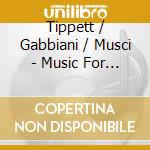 Tippett / Gabbiani / Musci - Music For Labyrinths cd