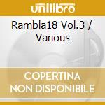 Rambla18 Vol.3 / Various cd