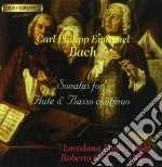 Carl Philipp Emanuel Bach - Sonate Per Flauto E Basso Continuo cd