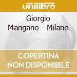Giorgio Mangano - Milano cd