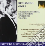 Beniamino Gigli - Collezione Completa Delle Incisioni Operistiche Vol.4 cd