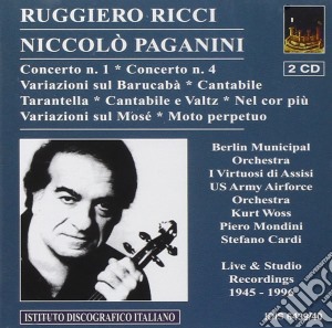 Niccolo' Paganini - Ricci Spielt Paganini (2 Cd) cd musicale di Paganini